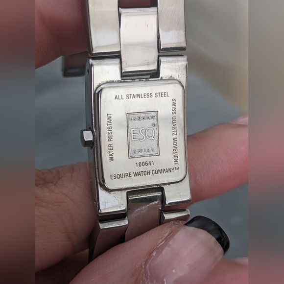 ESQ Movado ladies watch stainless steel - Picture 4 of 4